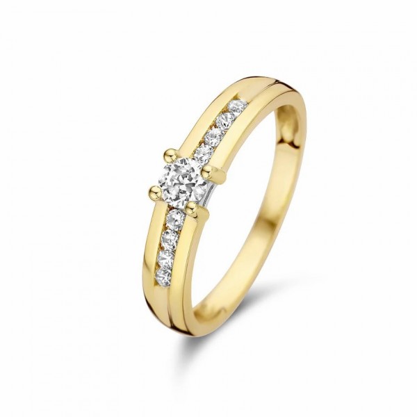 Le Marais Estee anello in oro 14 carati