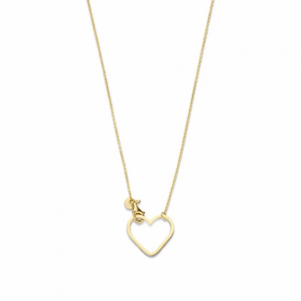 Belleville Amore collana in oro 14 carati con il cuore